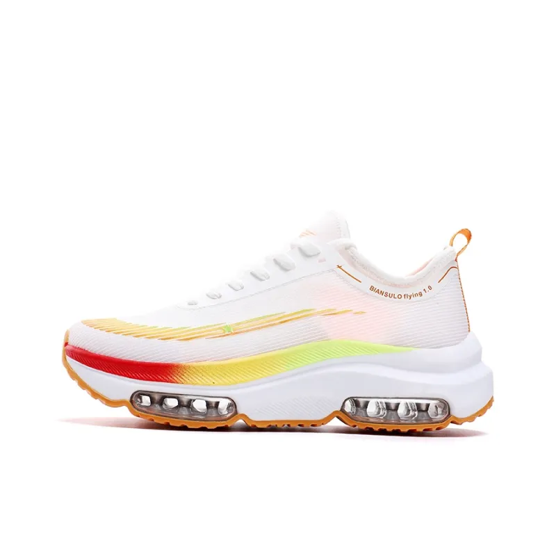 Black tailed deer Running Shoes Men Low Top Black Gray/White Rainbow/Green Rainbow/Black Rainbow-0