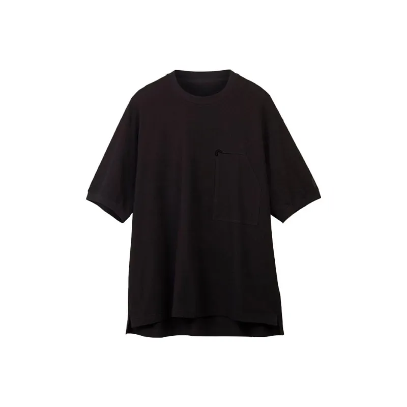 Y 3 Logo patch Sleeve T shirt-0
