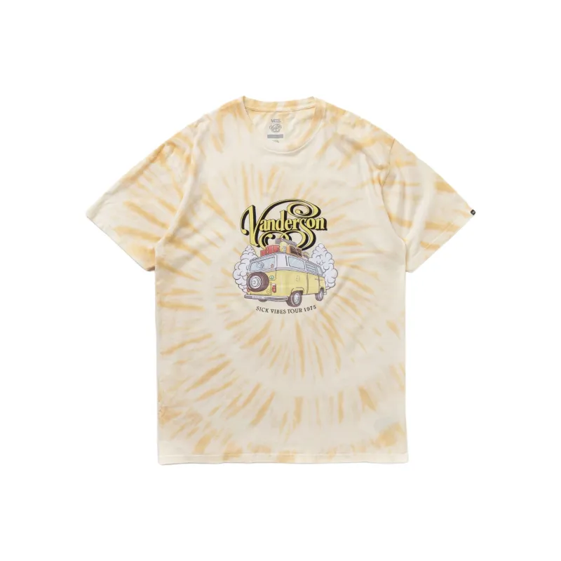 Vans T-Shirts Men Yellow-0