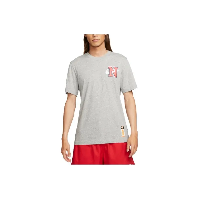 Nike T Shirts Men Dark Gray-0
