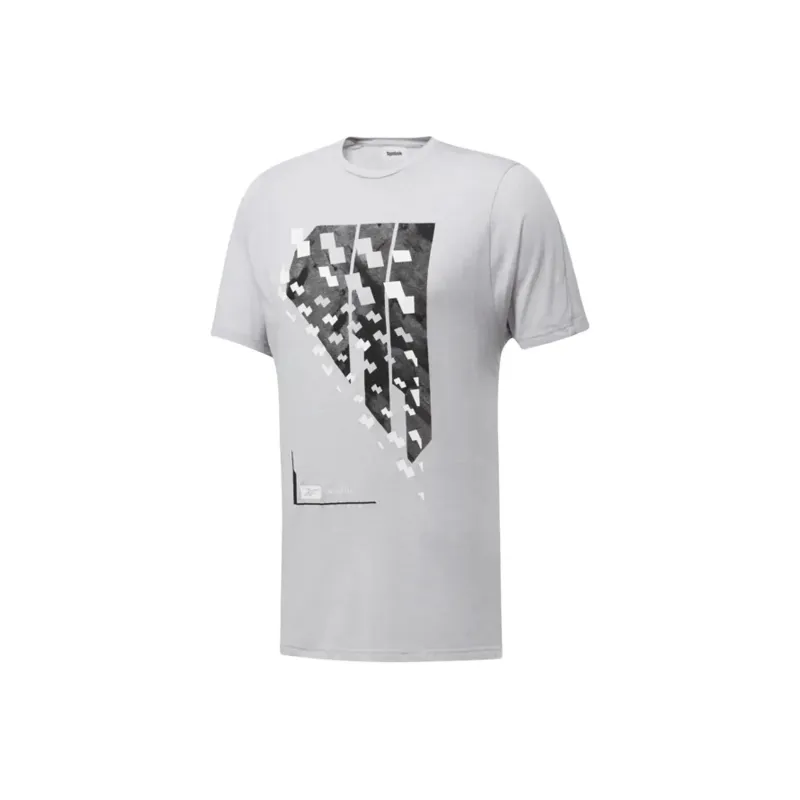 Reebok TS ACTIVCHILL+COTTON SS T-Shirt Men's Gray-0