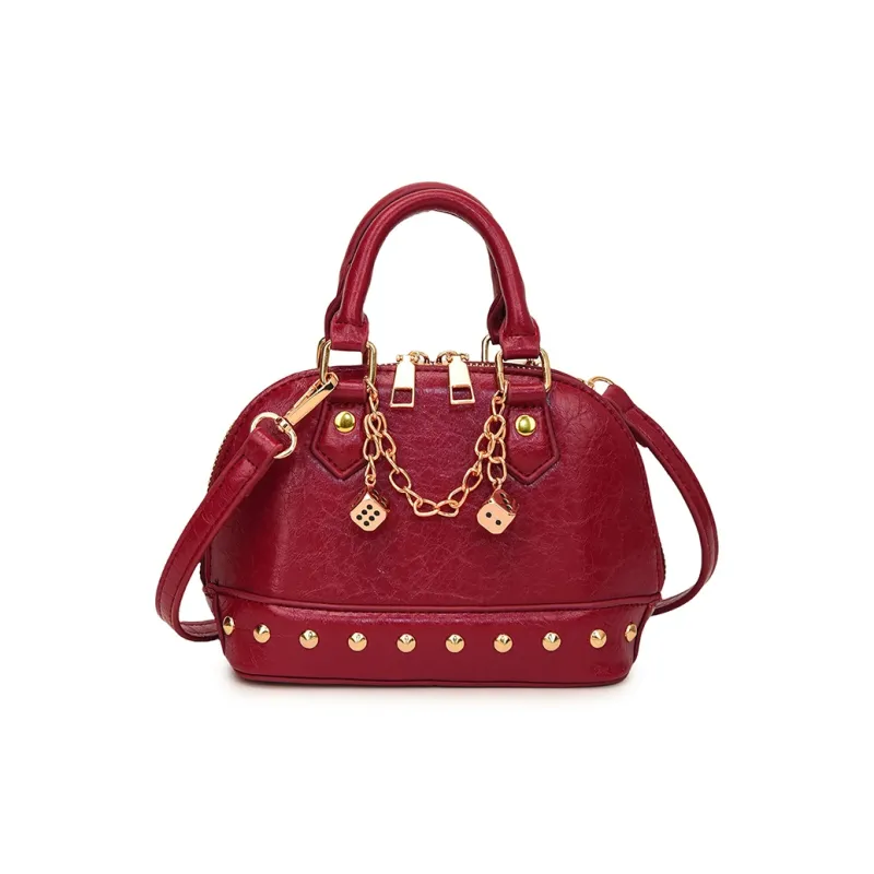 Yalu PU Shoulder Bag, Crossbody Bag, Handbag Women's Black/Red/Gold/Silver-8
