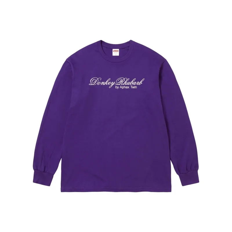 Supreme Aphex Twin Donkey Rhubarb L/S Tee-7