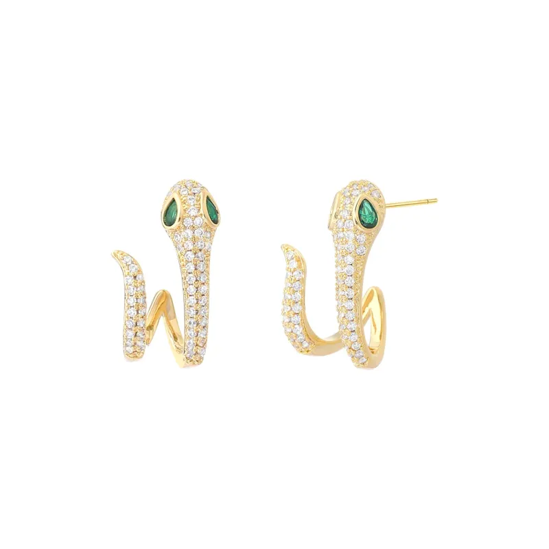 BING STUDIO 925 Silver Needles Stud Earrings Women's-0