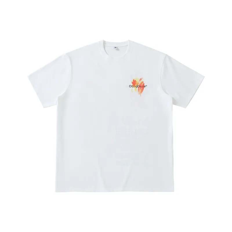 Crying Center T-Shirts Unisex White-0