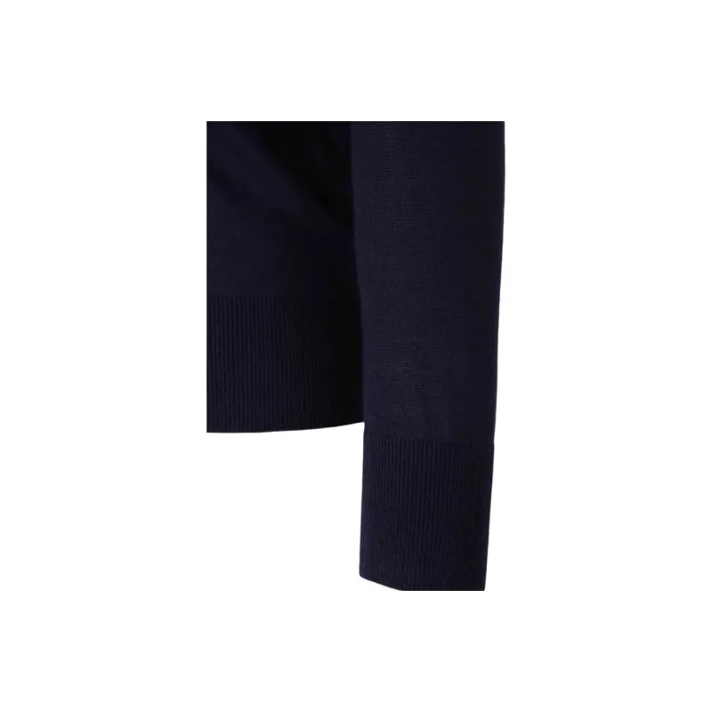 Givenchy Crochet V Neck Cardigan 'Dark Blue'-4