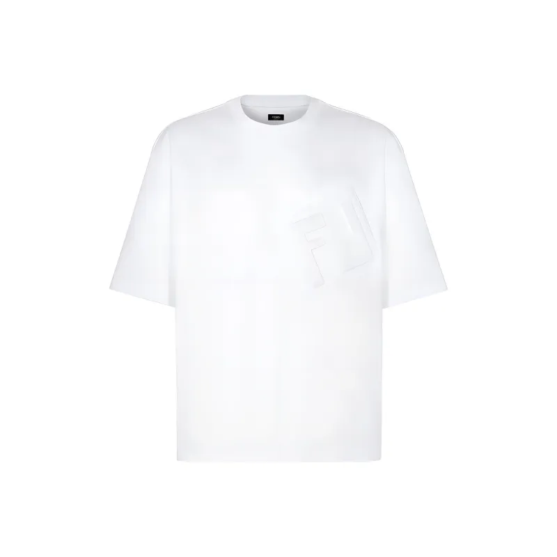 FENDI T Shirts Men White-0