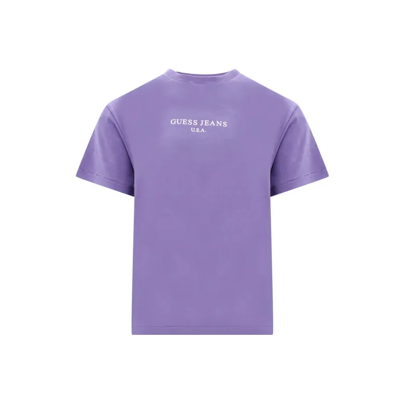 GUESS T-Shirts Men Purple-0
