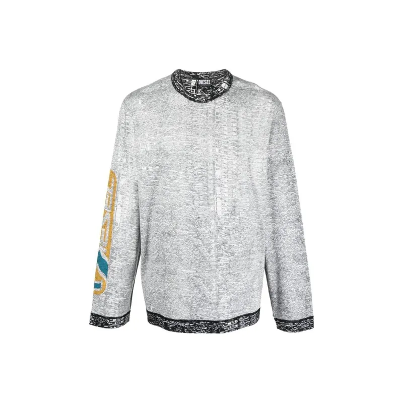 DIESEL T Shirts Men Gray-0