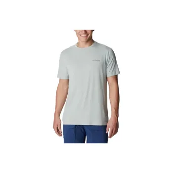Columbia T-Shirts Men Cool Green