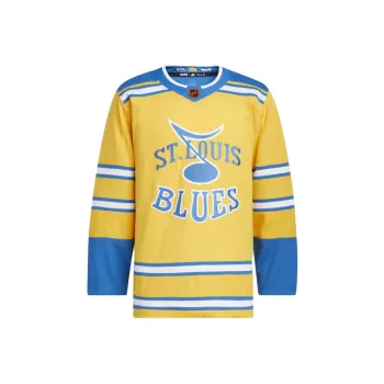 Adidas Blues Authentic Reverse Retro Wordmark Jersey
