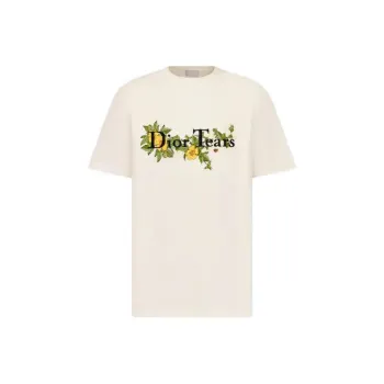 DIOR X Denim Tears Relaxed Fit Logo T Shirt