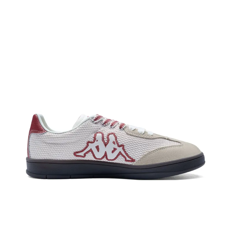 Kappa Tifo Anti Slip Wear Resistant Low Top Skateboard Shoes Women's Beige Umber Brown-1