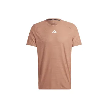 Adidas T-Shirts Men Pink Orange