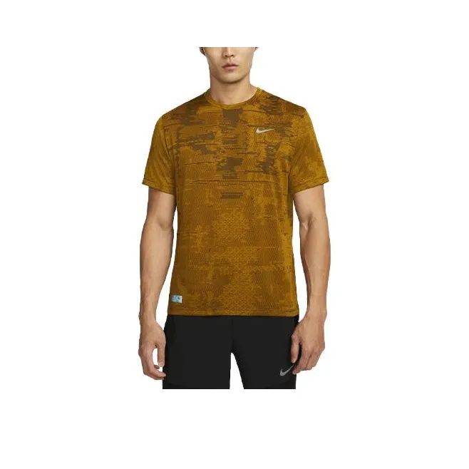 Nike T-Shirts Men Tan-0