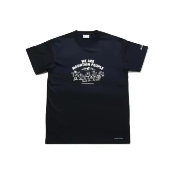 Columbia Crew Neck Fitted Short-Sleeved T-Shirt Men's Dark Blue