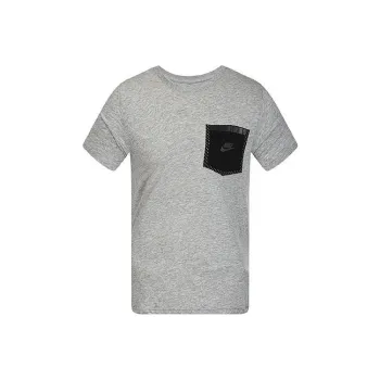 Nike T Shirts Men Gray