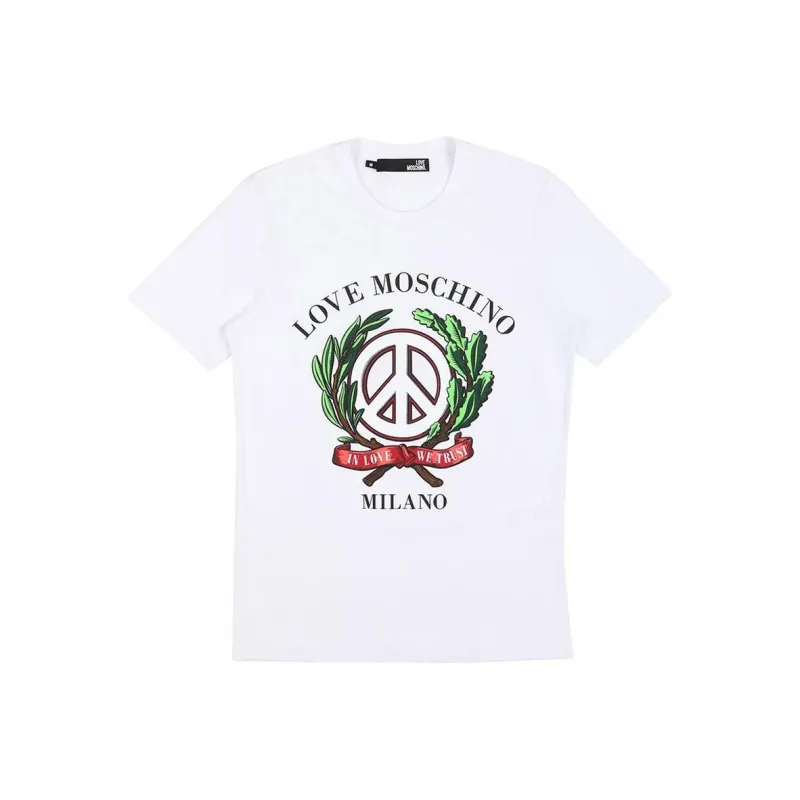 MOSCHINO T Shirts Men White-0