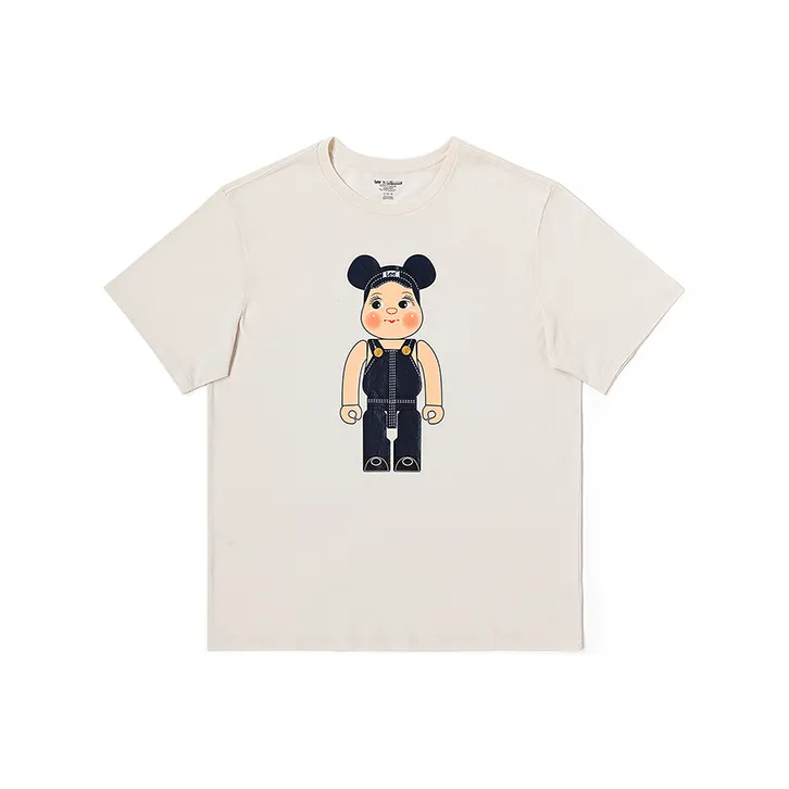 Be@rbrick X Lee T Shirts Men White-0