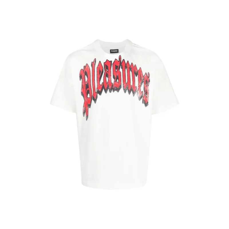 PLEASURES T-Shirts Men White-0