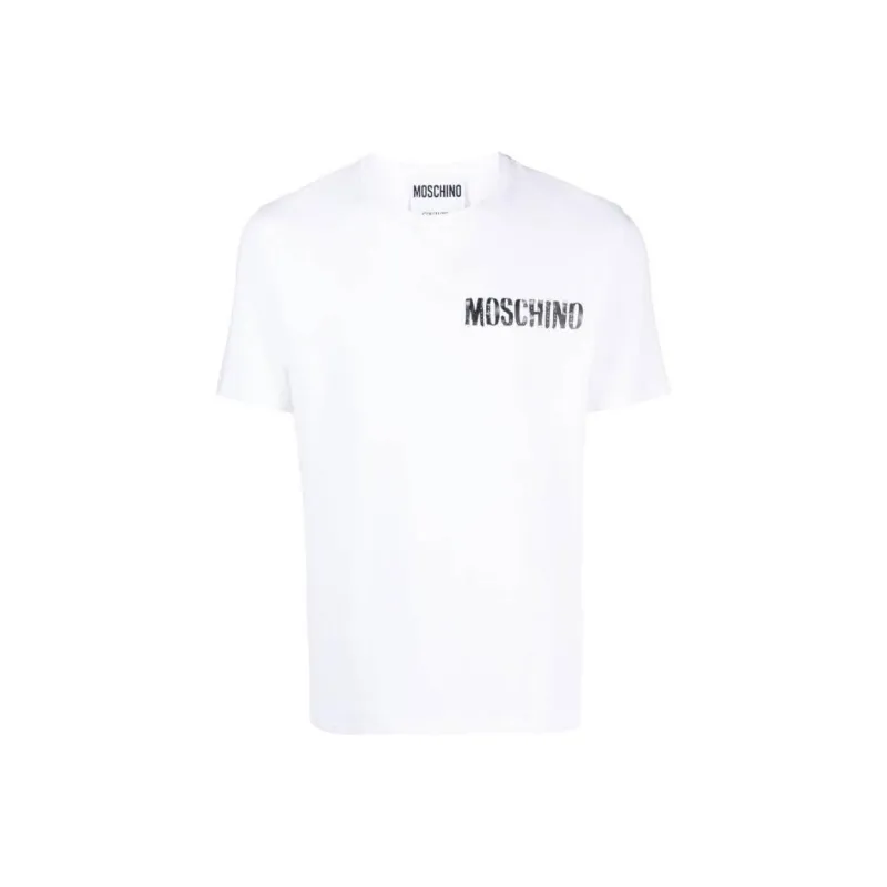 MOSCHINO T Shirts Men White-0