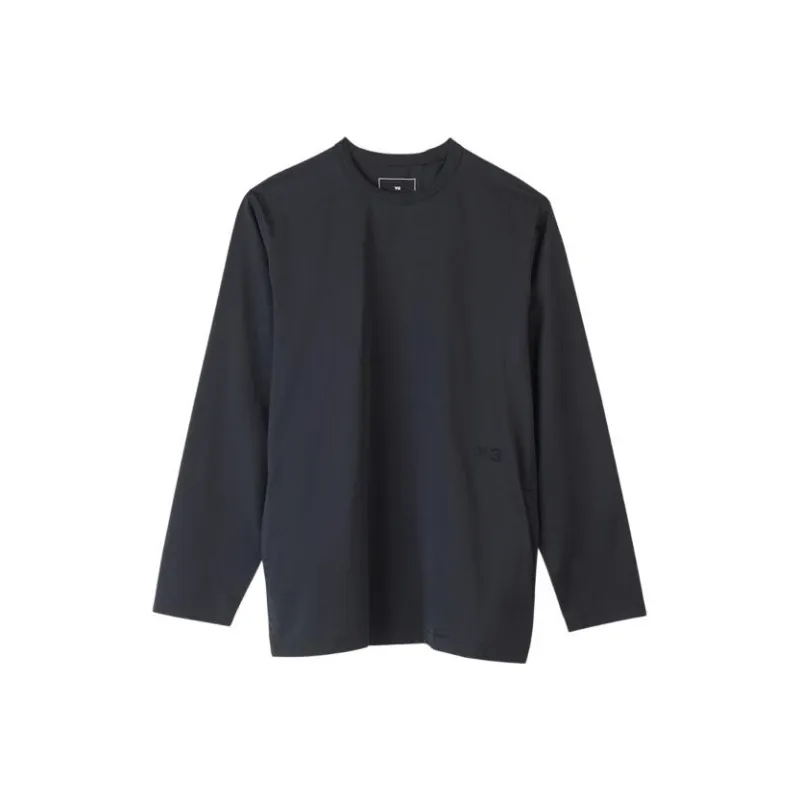Y-3 Long-sleeve Cotton T-shirt-0