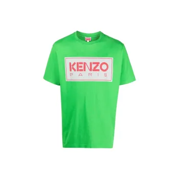 KENZO Logo print Round neck T shirt