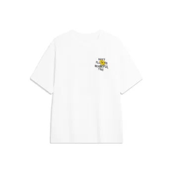 LiNing T Shirt Unisex Standard White