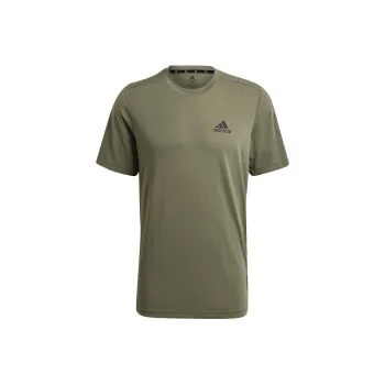 Adidas Set in Sleeve T Shirt Men's Legacy Green