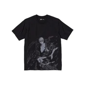 UNIQLO X BLEACH SS23 T Shirts Unisex Black