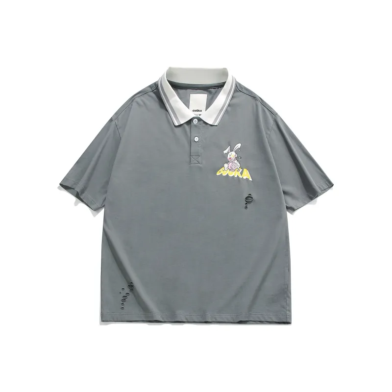 Guuka T Shirts Men Medium Gray-0