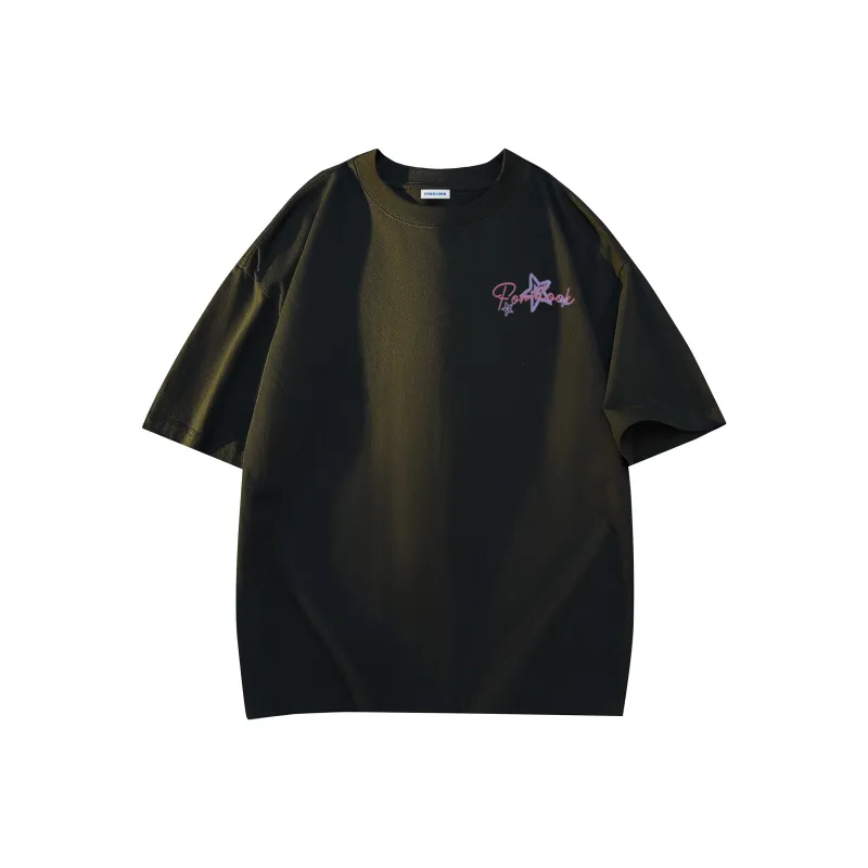 FONDLOOK T Shirt Unisex Navy Blue Upgraded-1