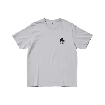 UNIQLO X THE BRANDS CAMERA CO-BRANDED SERIES T-Shirts Unisex Gray