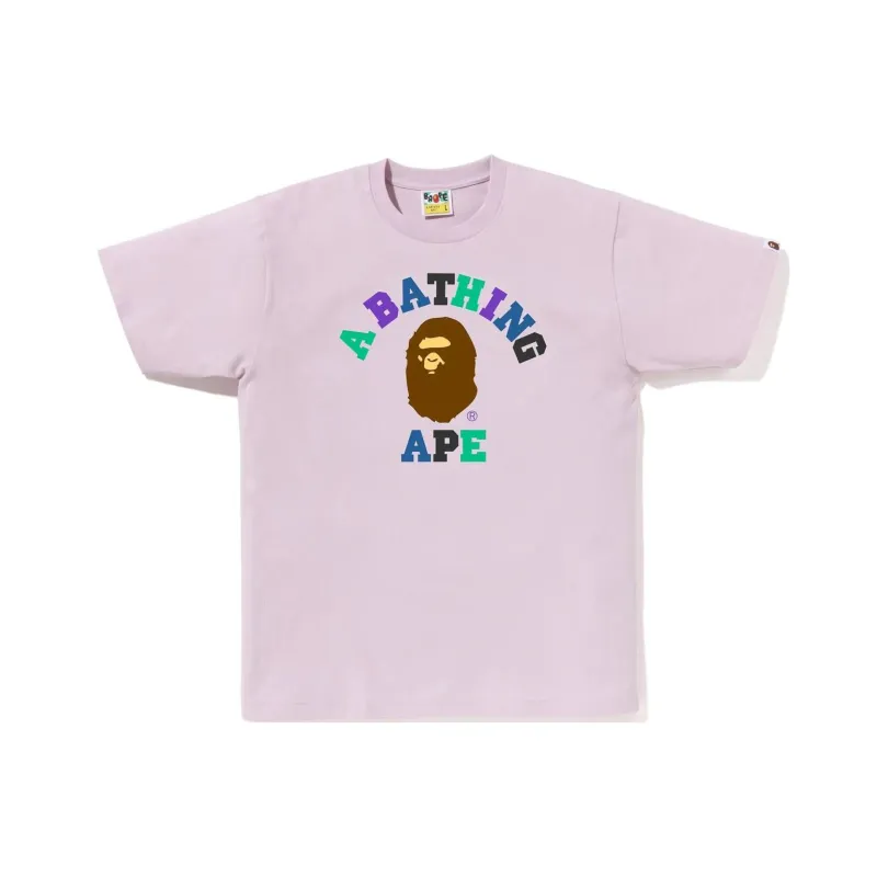 Bape Colors College Tee SS23-1