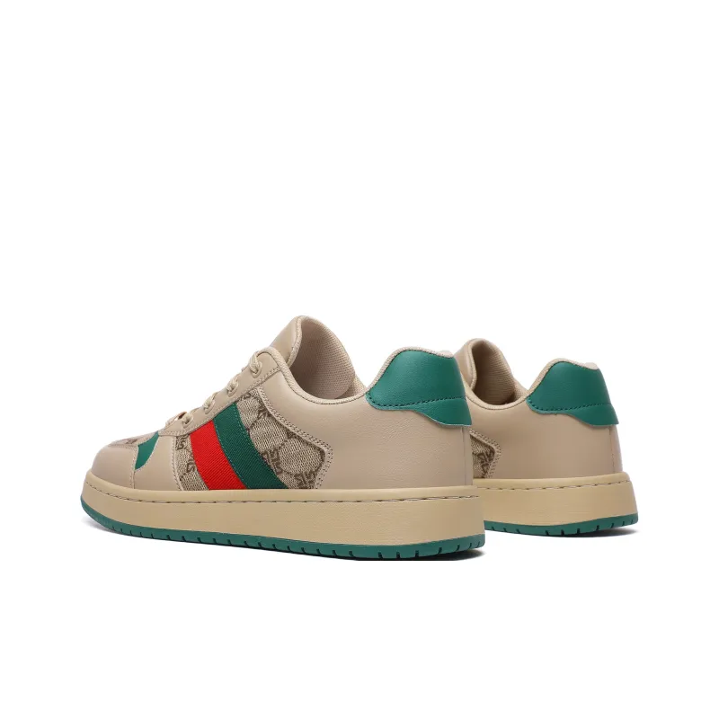 A55 Couple Shoes Slip Resistant, Abrasion Resistant, Breathable Low Top Casual Shoes Unisex Beige Apricot-3