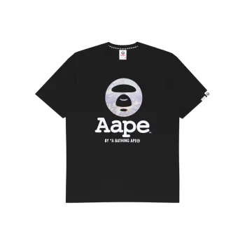 Aape Logo print Cotton T shirt