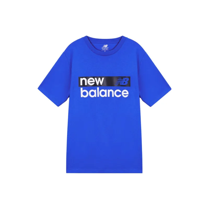 New Balance Tenacity Graphic T Shirts Men Blue-0