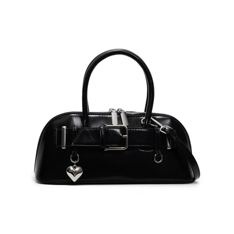 Yalu PU Shoulder Bag, Crossbody Bag, Handbag Women's Black/Ecru/Silver/Pink/Green/Blue-1