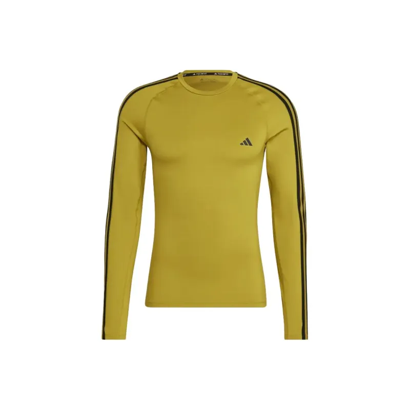Adidas Techfit 3 Stripes Training Long Sleeve Tee-0