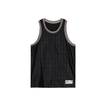 Nike Knit Running Training Basketball Tank Black