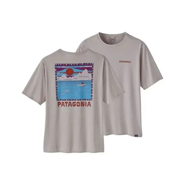 Patagonia Logo print T shirt-0
