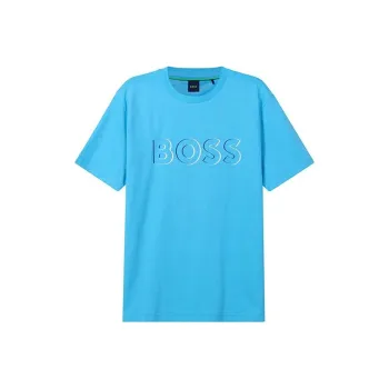 HUGO BOSS T Shirts Men Sky Blue