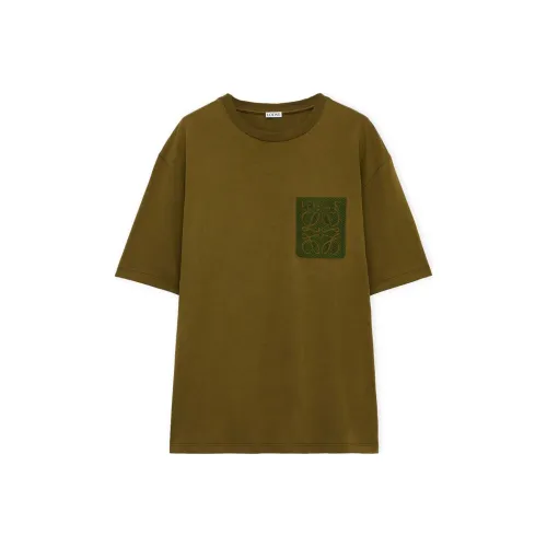 LOEWE T Sweatpants shirt Men's Olive Green