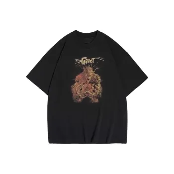 Marvel X XVESSEL X MARVEL/Marvel Co branded Series T Shirts Unisex Black