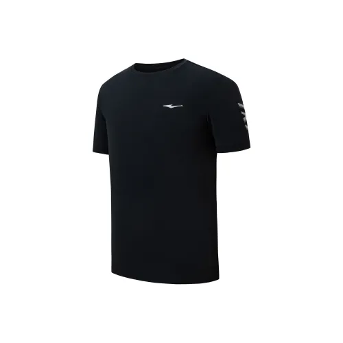 Erke Ice Cube Series T Shirts Men Jet Black