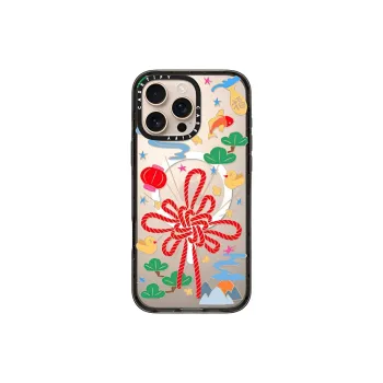 CASETIFY PC Material Peaceful Phone Cases Compatibility With IPhone 16/16 Pro/16 Pro Max/15/15 Pro/15 Pro Max Cartoon