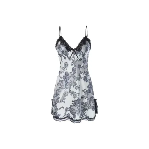 METE WHALE MT Nightgown Women's Blue And White