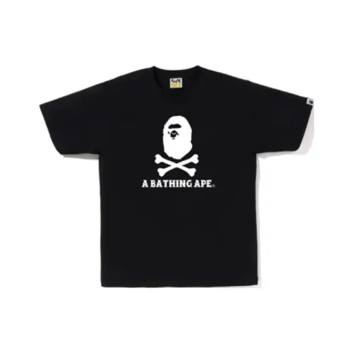 A BATHING APE T Shirt Men's Black