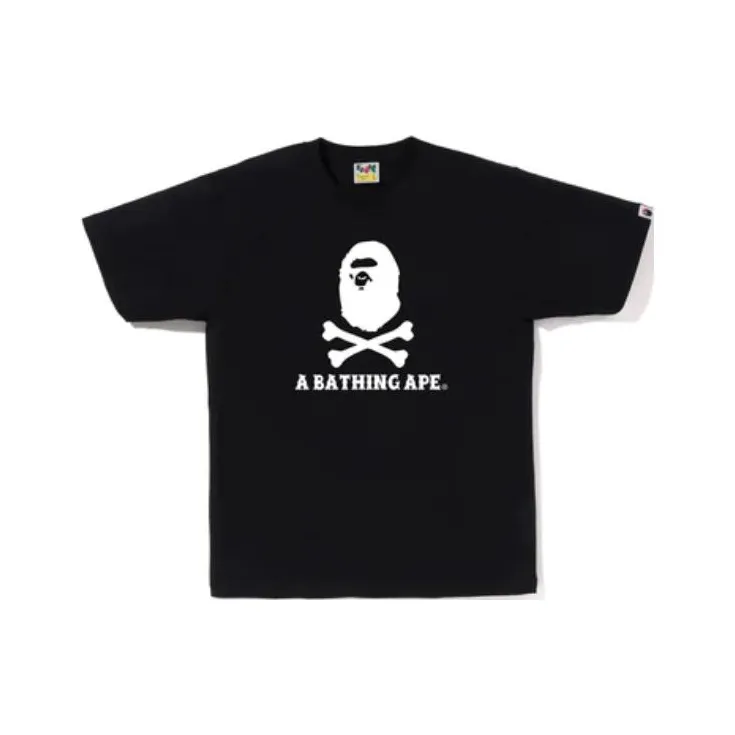 A BATHING APE T Shirt Men's Black-0