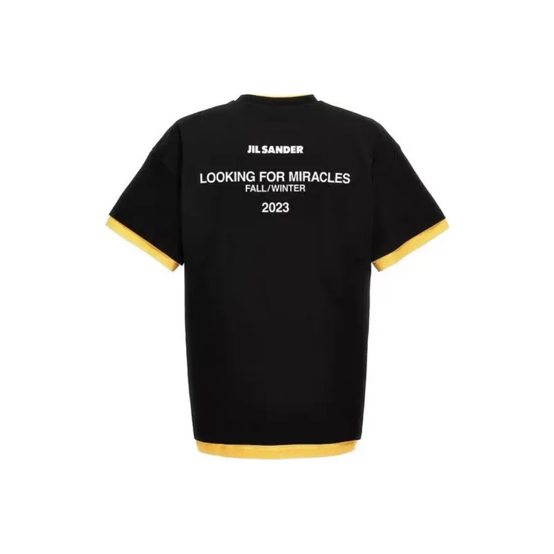 JIL SANDER Logo Printed Crewneck T Shirt-0